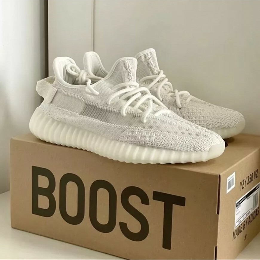 Adidas YEEZY Boost 350 V2 BONE 全白 骨白 白冰淇淋 HQ6316