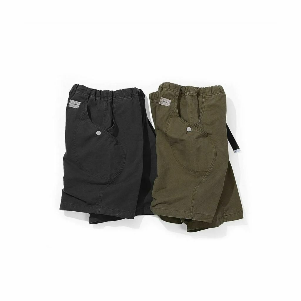 LAPRIMA 染色水洗鬆緊腰短褲 兩色