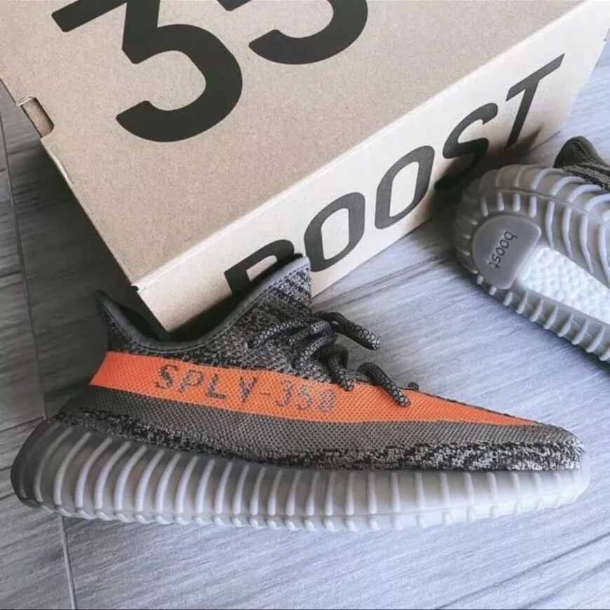 Adidas YEEZY 350 V2 "Beluga Reflective" 灰橘 反光 GW1229