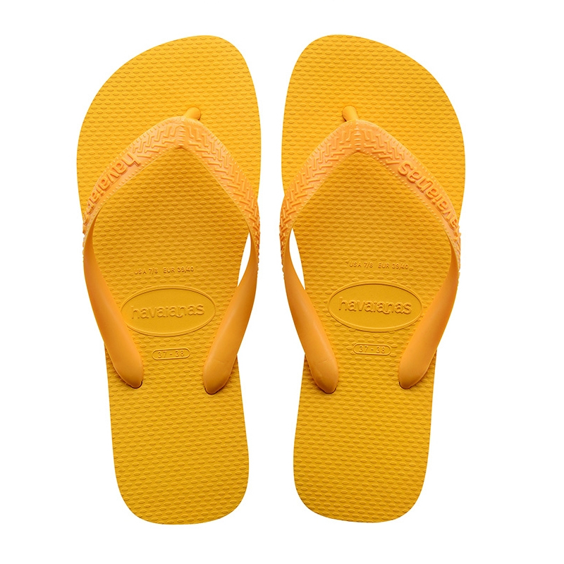 Havaianas 哈瓦仕 Top夾腳拖 涼拖鞋 哈瓦仕 黃 男女 4000029-1740U [台灣現貨]