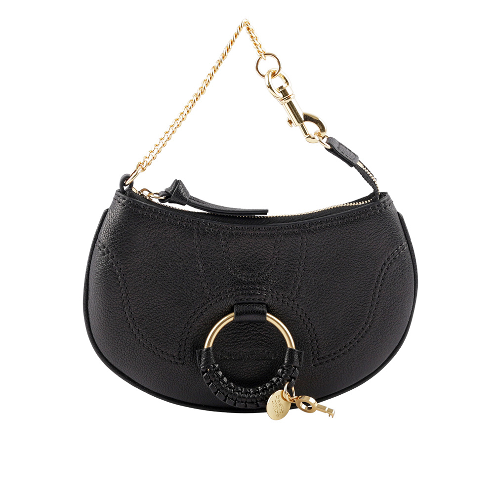 【See by Chloé】HANA 山羊皮勾釦手提包