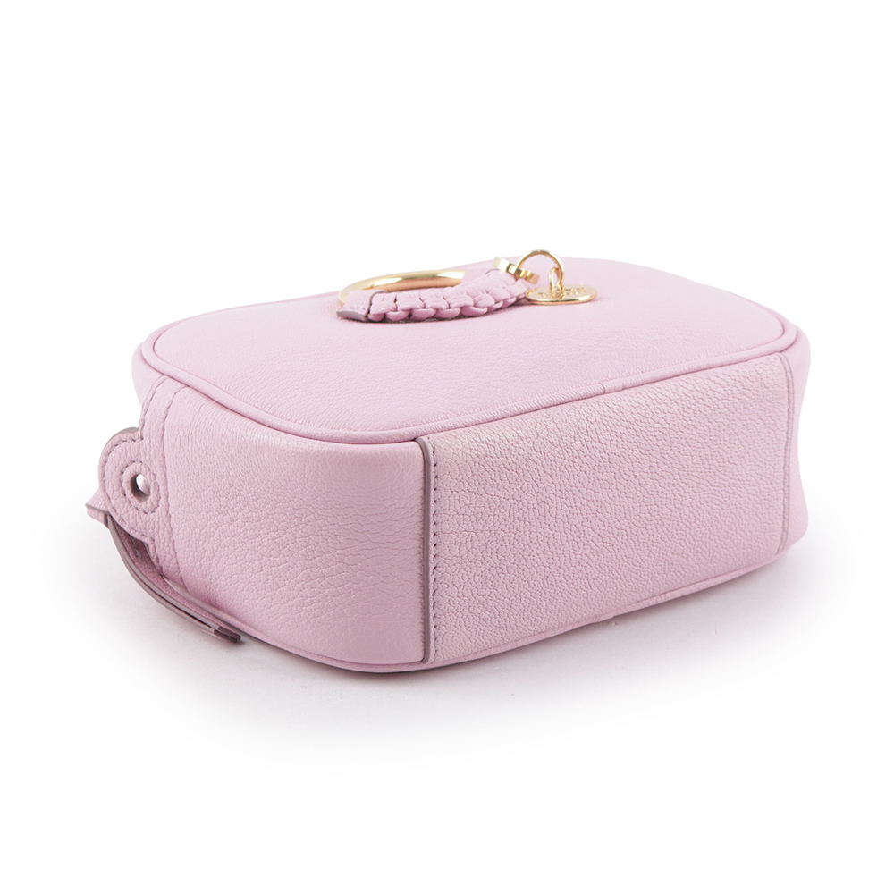 【SEE BY CHLOE】HANA 山羊皮斜背相機包(紫霧薰衣草) CHS23ASC18305599