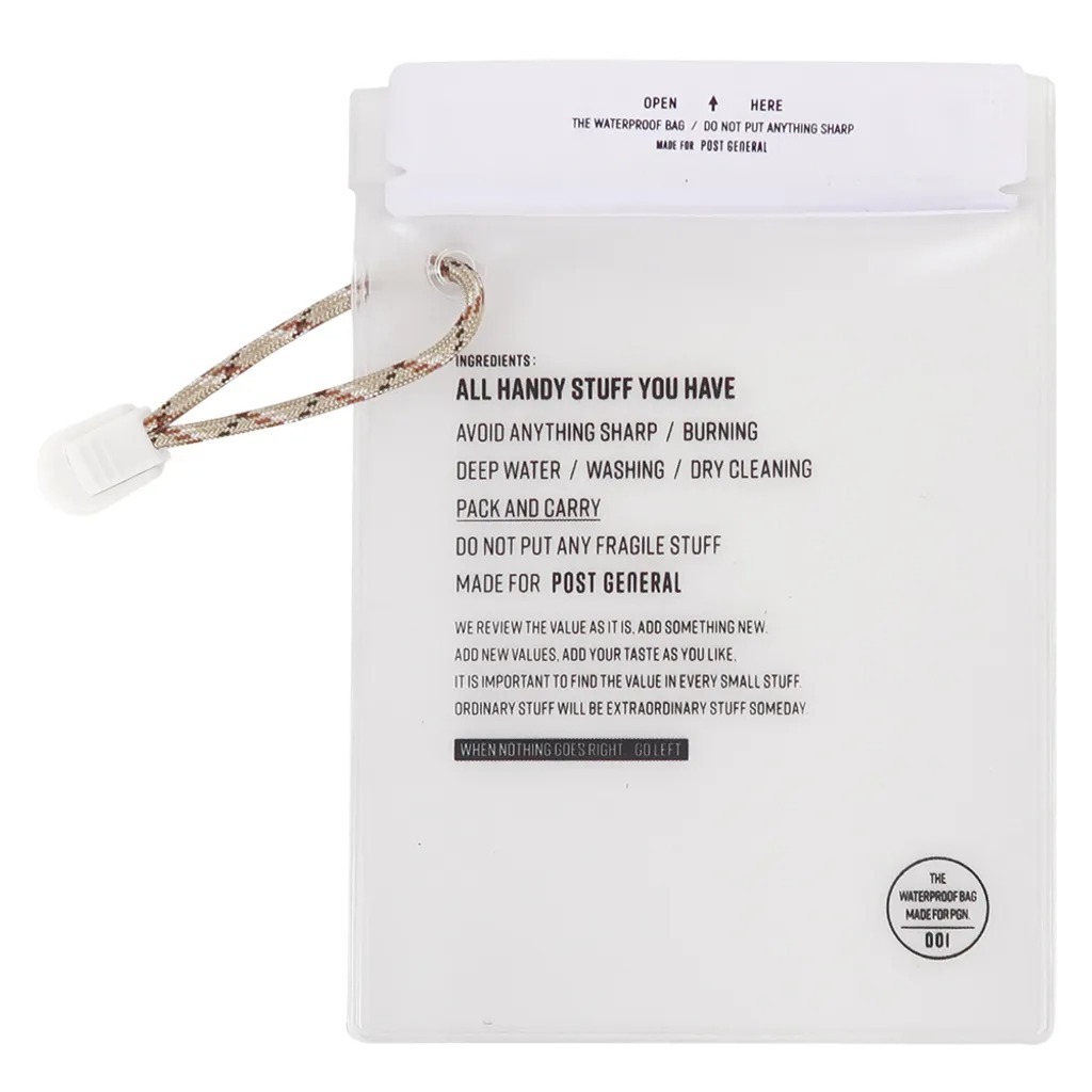 POST-G 中型防水袋2件組 三色