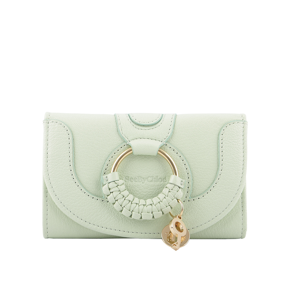 【See by Chloé】HANA系列山羊皮翻蓋中夾