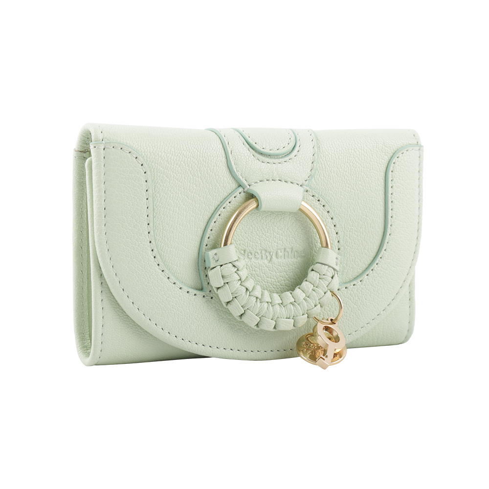 【See by Chloé】HANA系列山羊皮翻蓋中夾
