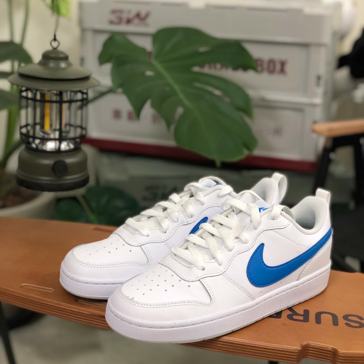 Nike Court Borough Low 2 (GS) 夏日藍 小DUNK BQ5448-123