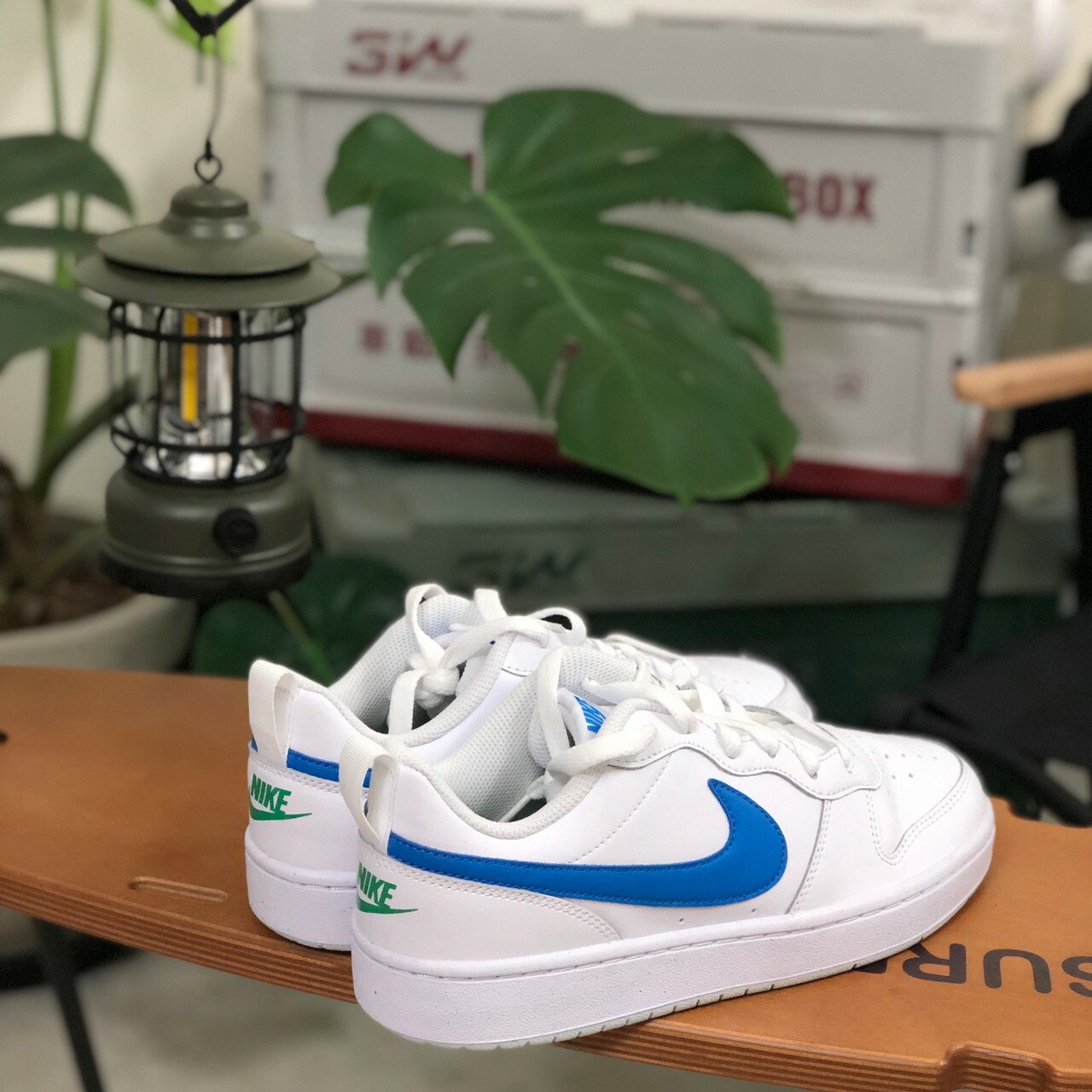 Nike Court Borough Low 2 (GS) 夏日藍 小DUNK BQ5448-123