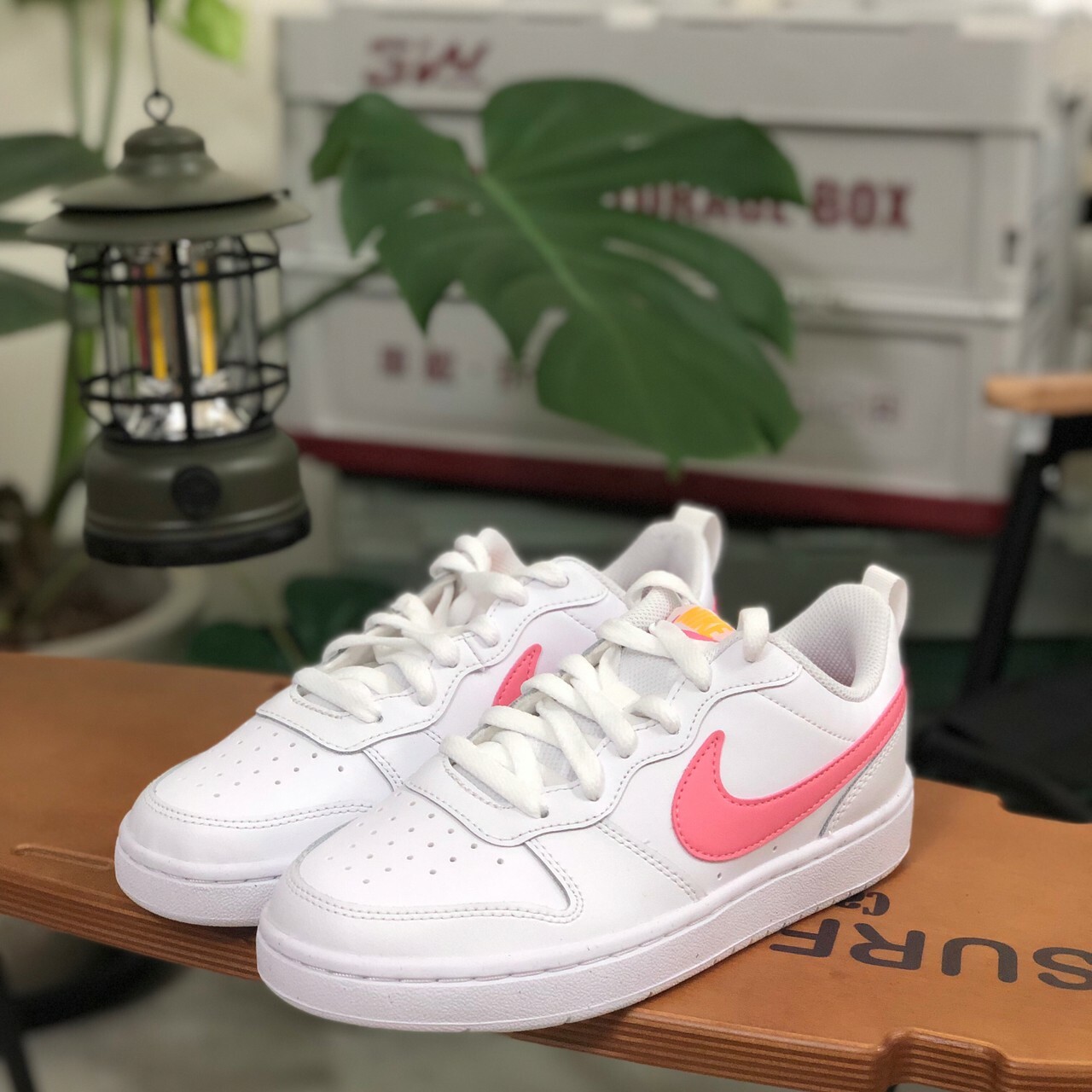 Nike Court Borough Low 2 (GS) 少女粉 小DUNK BQ5448-124