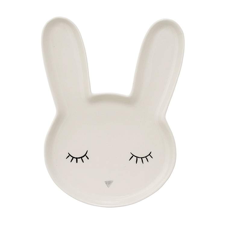 丹麥Bloomingville 兔子造型陶瓷盤