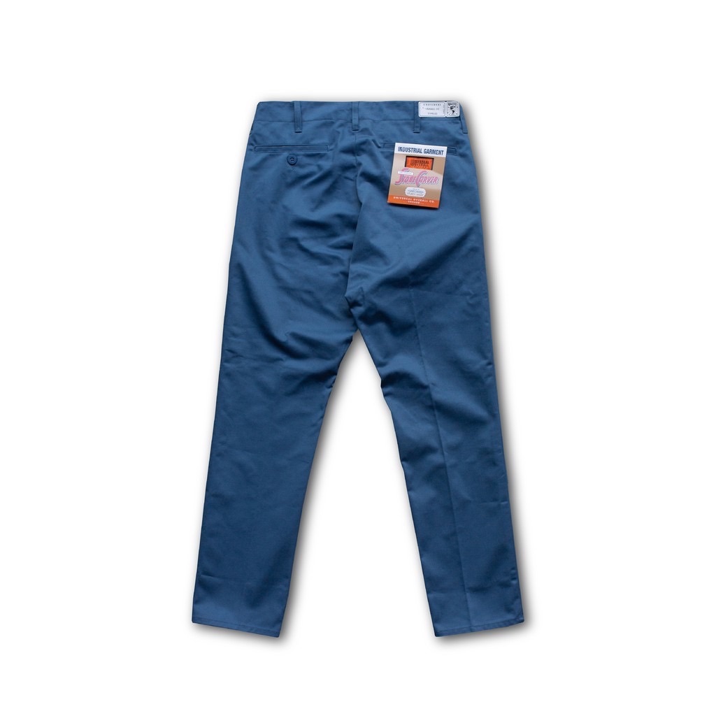 UNIVERSAL OVERALL 錐形褲 藍