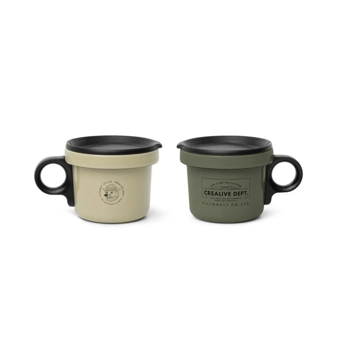 Filter017 x ovject Enamel Hook Mug 聯名搪瓷琺瑯杯(240ml)