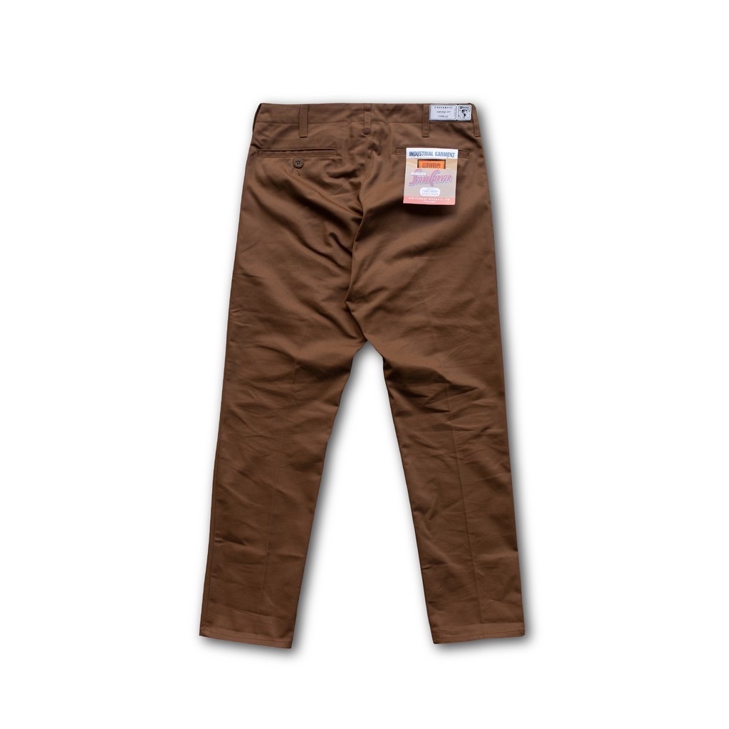 UNIVERSAL OVERALL 錐形褲 咖啡