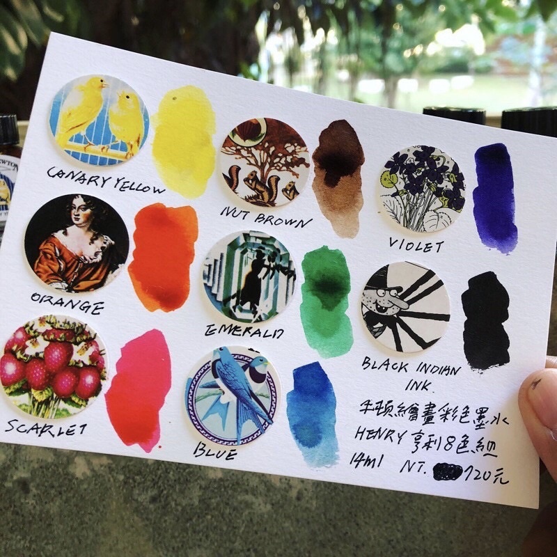 Winsor & Newton 溫莎牛頓  彩色墨水 14ml