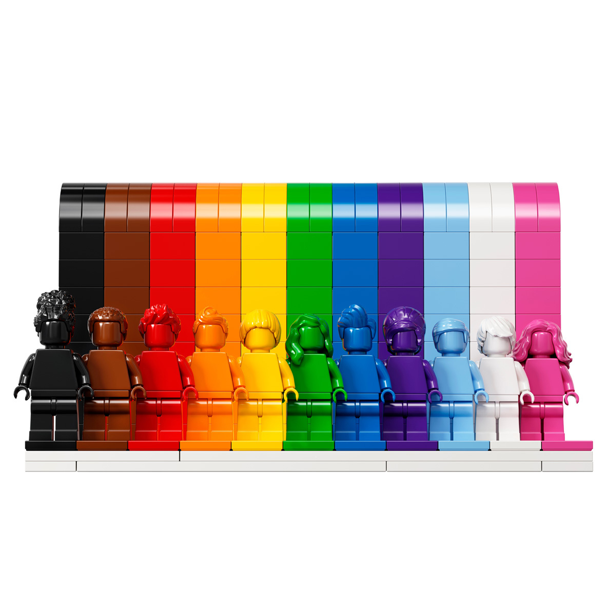 LEGO 40516 樂高® 彩虹人偶Everyone Is Awesome