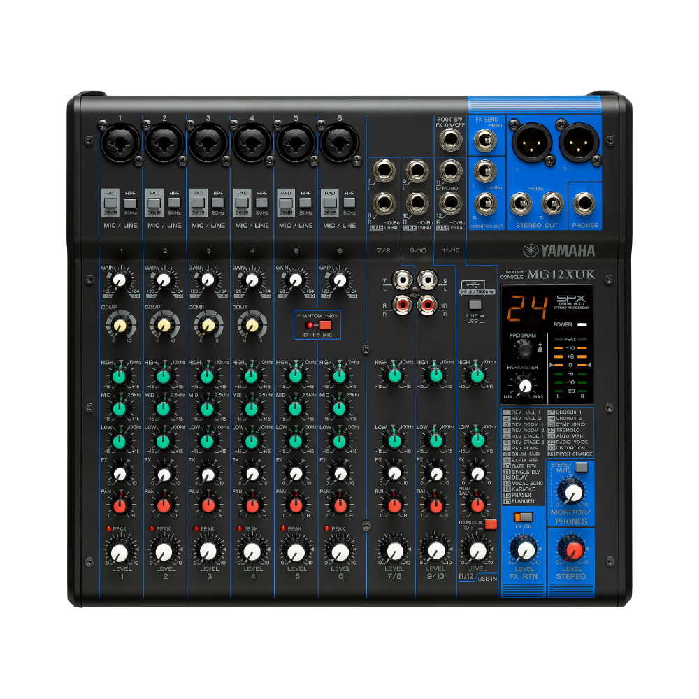 Yamaha Yamaha / MG12XUK 類比混音機 — 三峽錄音 / 音響｜YA! 玩音樂