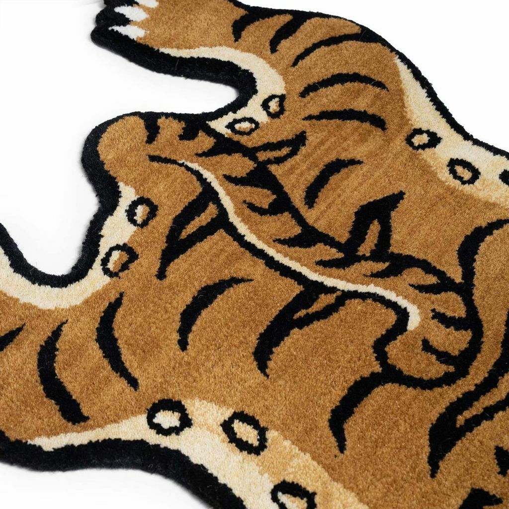 Filter017 Tibetan Tiger Rug 印度手工西藏虎地毯