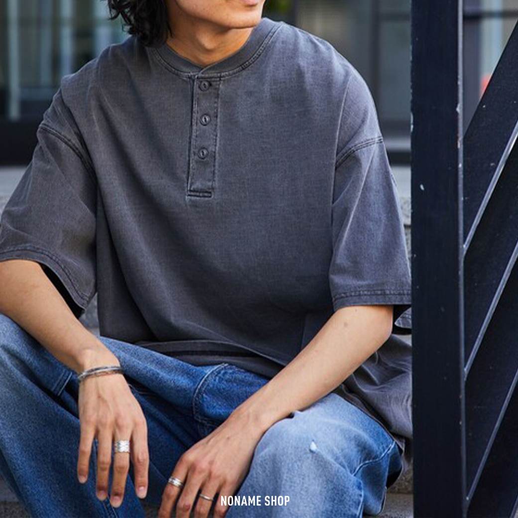 FREAK'S STORE 水洗 亨利 短T 四色 (男款)