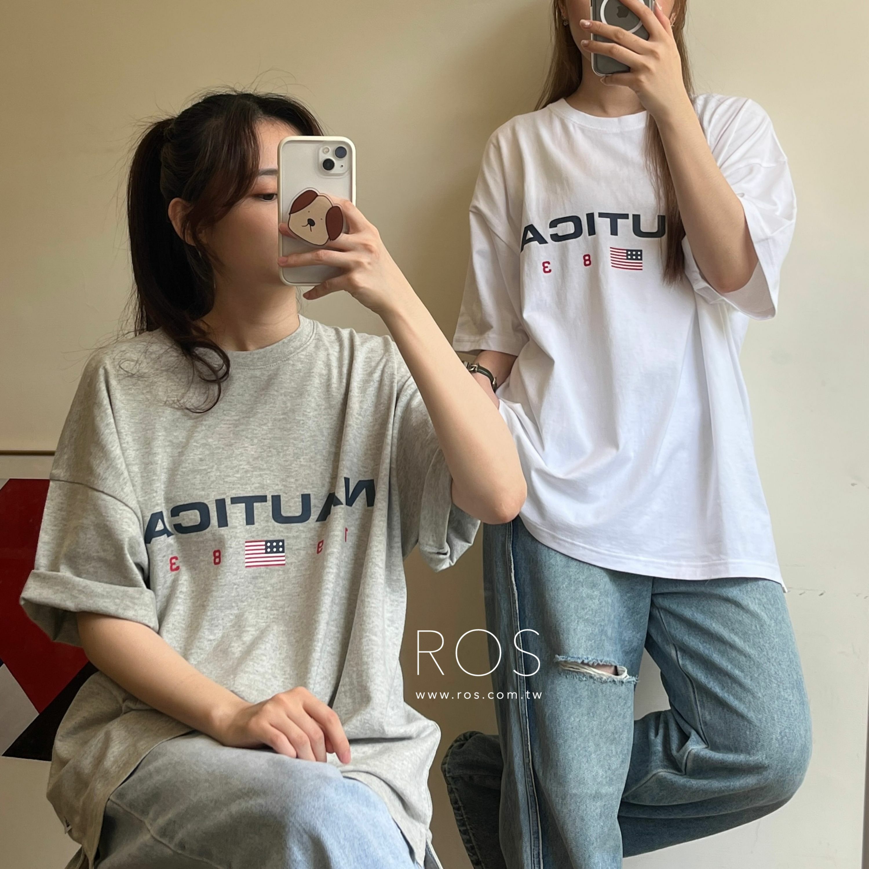 Nautica 1983小國旗 Logo短T (4colors)
