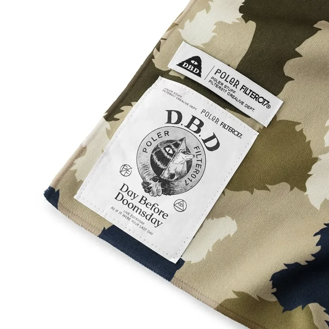 Filter017® X POLeR® D.B.D Logo Towel 聯名視覺毛巾
