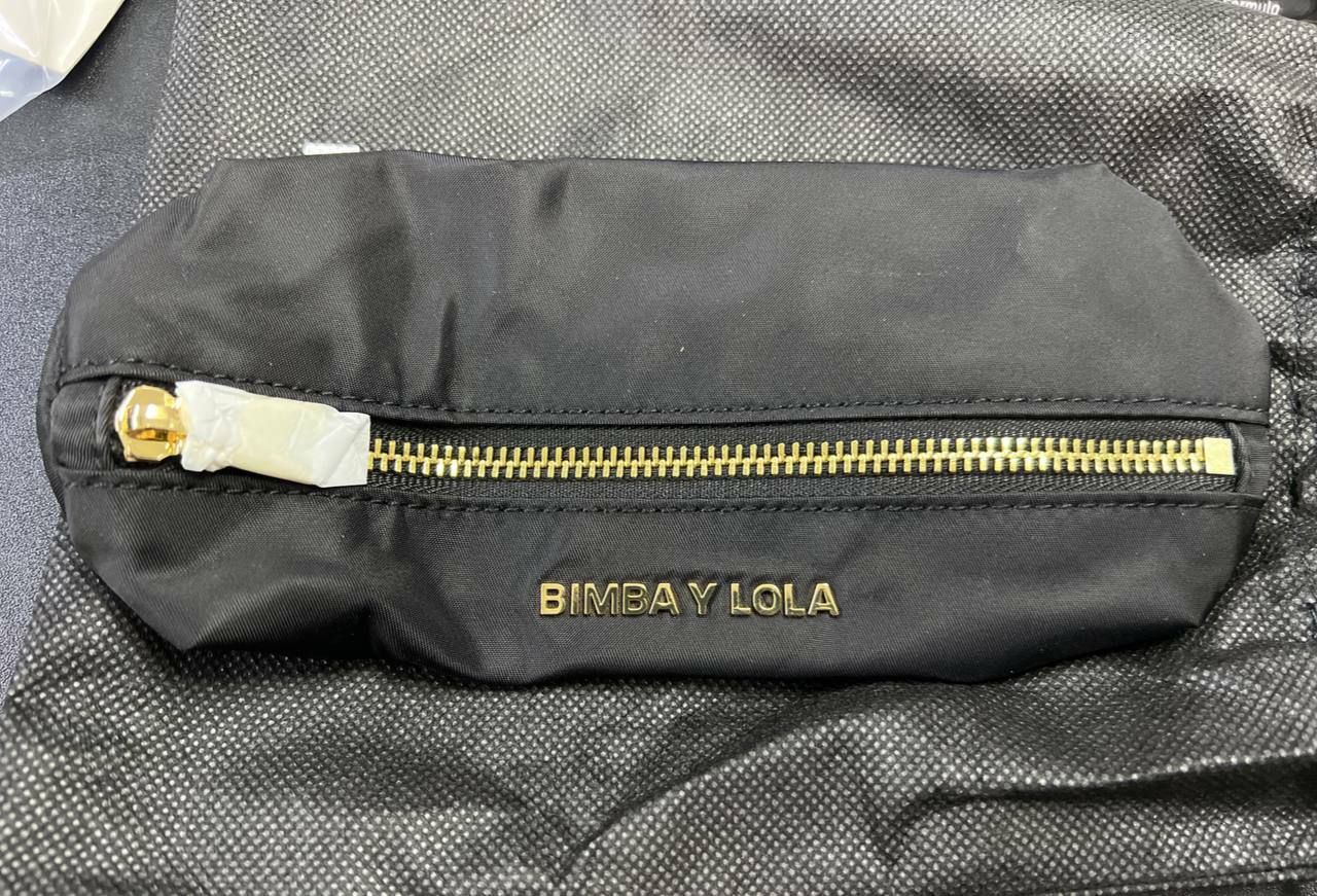 [S] BIMBAY SMALL LOGO PENCIL CASE,BLACK, 8444394178263 (SBY91)