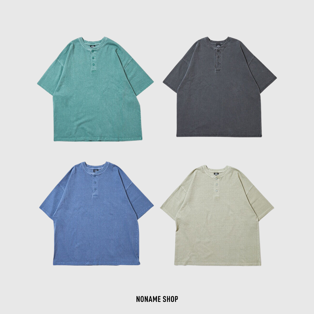 FREAK'S STORE 水洗 亨利 短T 四色 (男款)