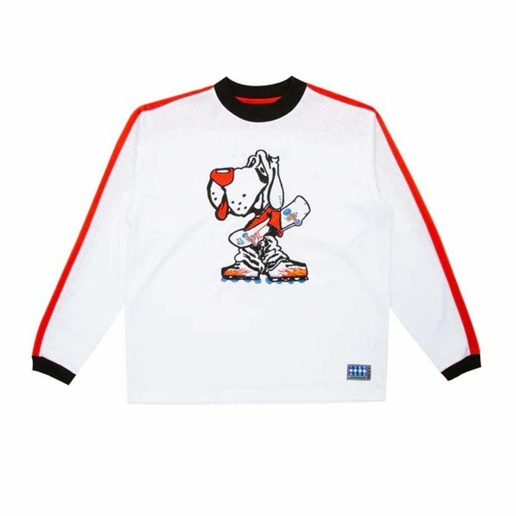WKND Sk8 Dawg Jersey - White 長衫