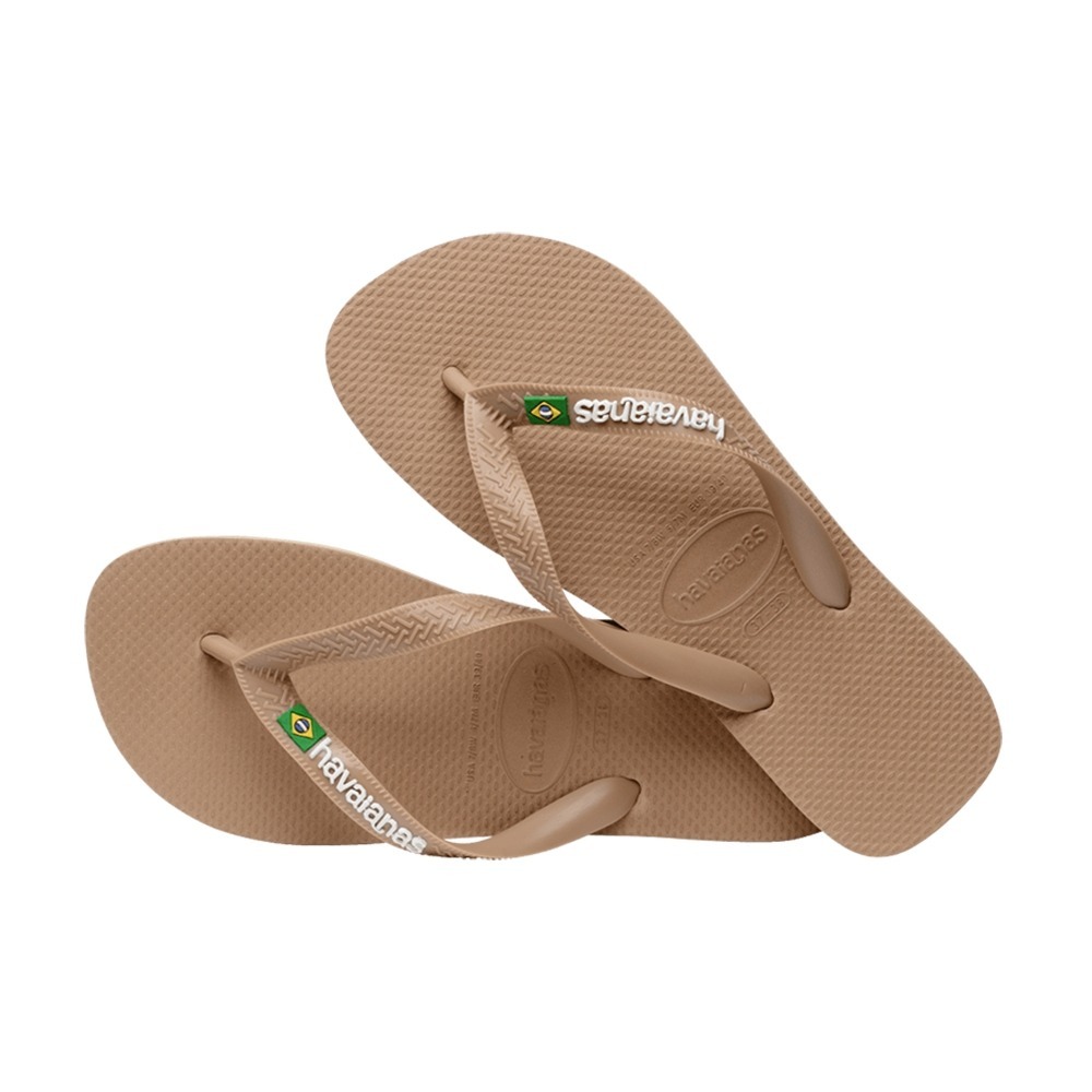 Havaianas 哈瓦仕 夾腳拖 國旗 巴西 咖啡 拖鞋 男女 4110850-3581U [台灣現貨]