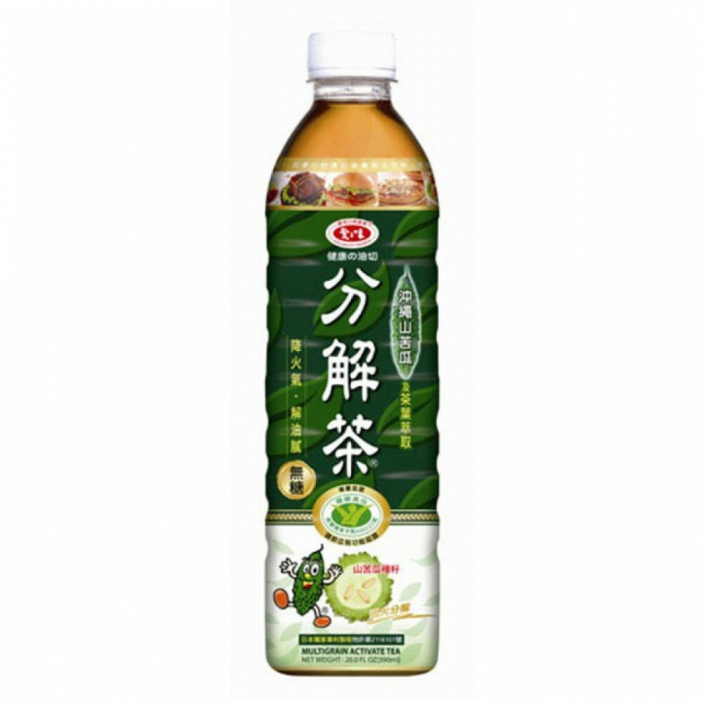 台灣 愛之味 健康之油切 分解茶 590ml