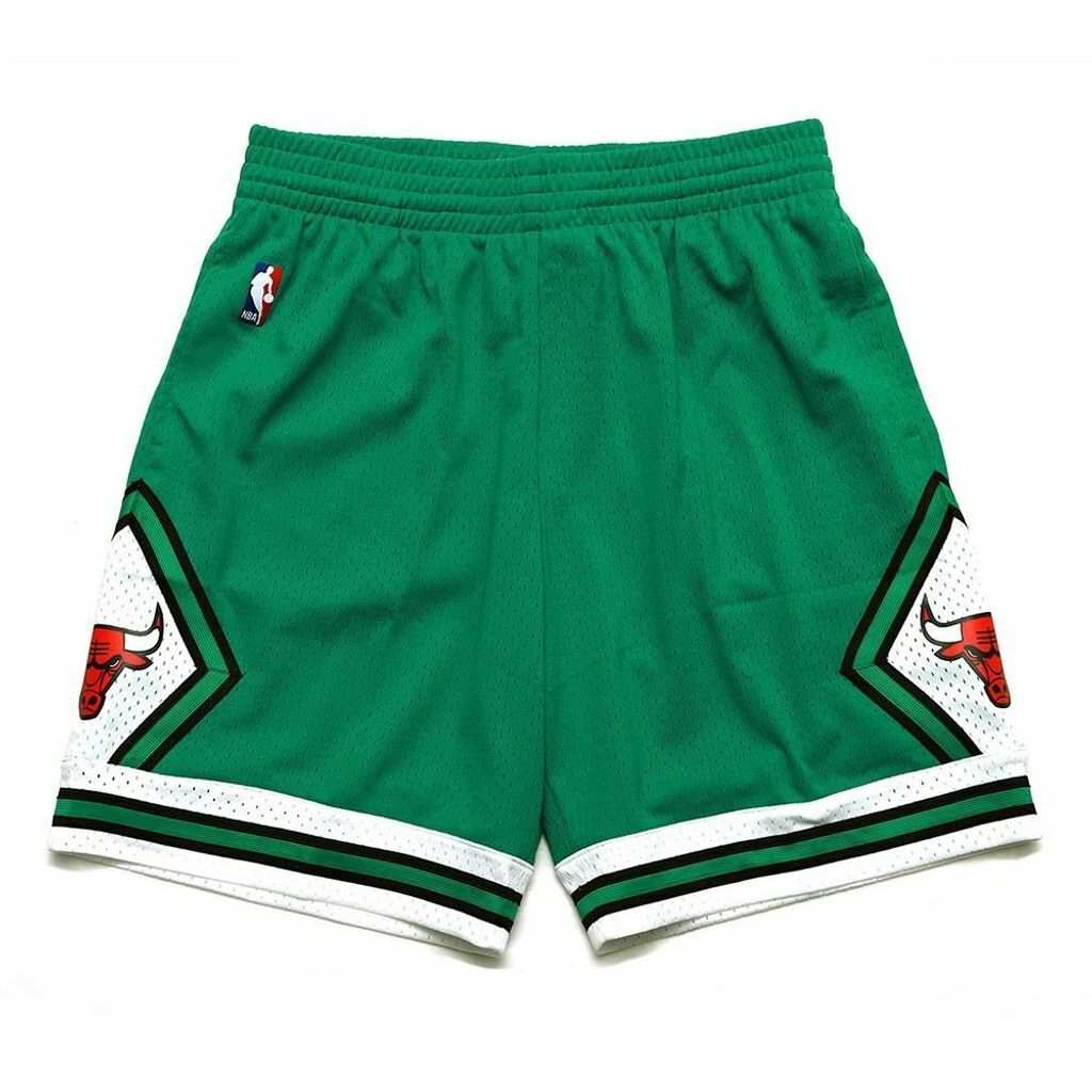 Mitchell & Ness NBA 球迷版球褲 St. Patrick’s 2008 公牛 綠