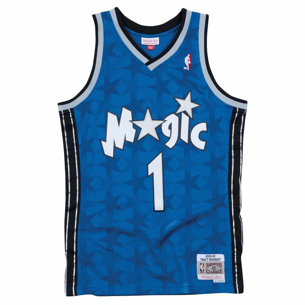 Mitchell & Ness NBA 球迷版球衣 Tracy McGrady 2000-01 Road 魔術 藍