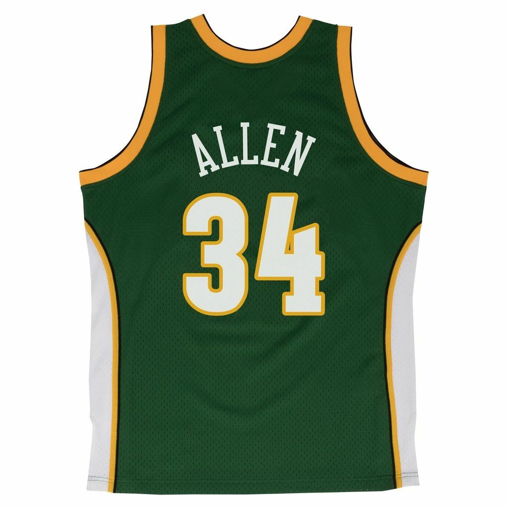 Mitchell & Ness NBA 球迷版球衣 Ray Allen 2006-07 Road 超音速 綠