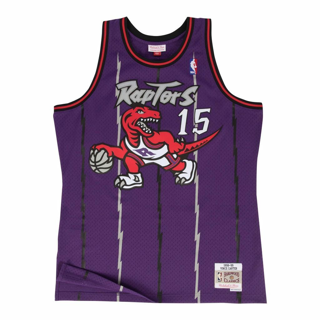 Mitchell & Ness NBA 球迷版球衣 Vince Carter 1998-99 Road 暴龍 紫