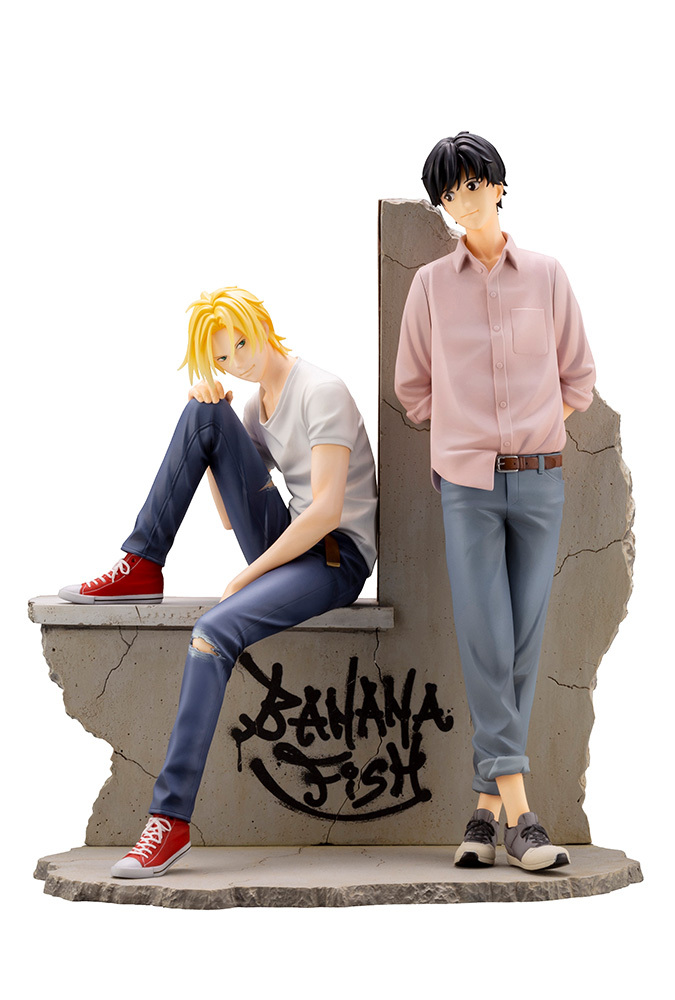 ARTFX J BANANA FISH アッシュ ＆ 英二 1/8 再販"Banana Fish" ARTFX J Ash & Eiji RESALE