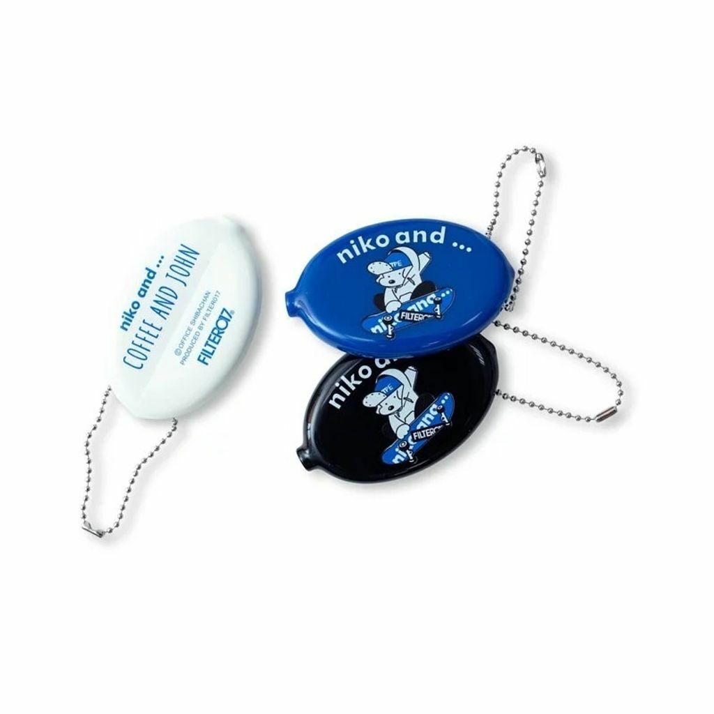 FILTER017 x niko and聯名軟膠零錢包 (三色)