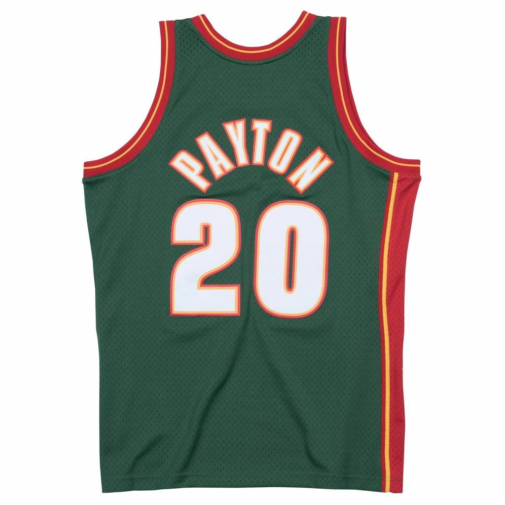 Mitchell & Ness NBA 球迷版球衣 Gary Payton 1995-96 Road 超音速 綠