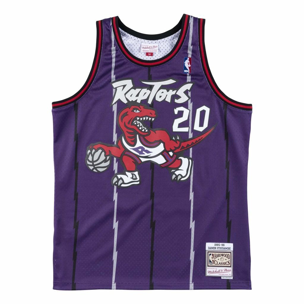 Mitchell & Ness NBA 球迷版球衣 Damon Stoudamire 1995-96 Road 暴龍 紫