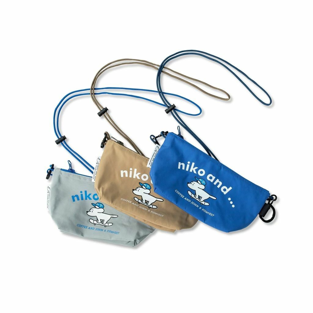 FILTER017 x niko and聯名隨身收納包 (三色)