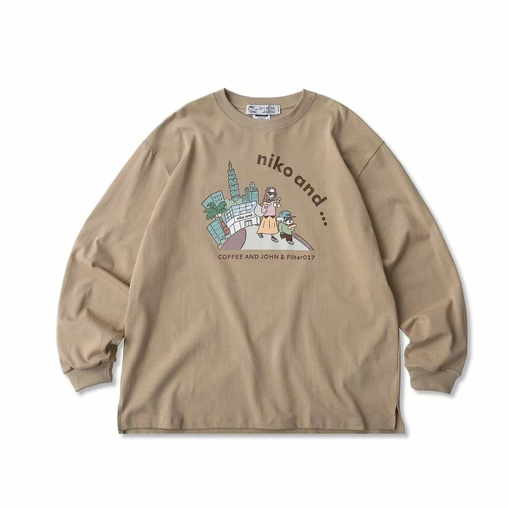 FILTER017 x niko and城市圖像長Tee (兩色)
