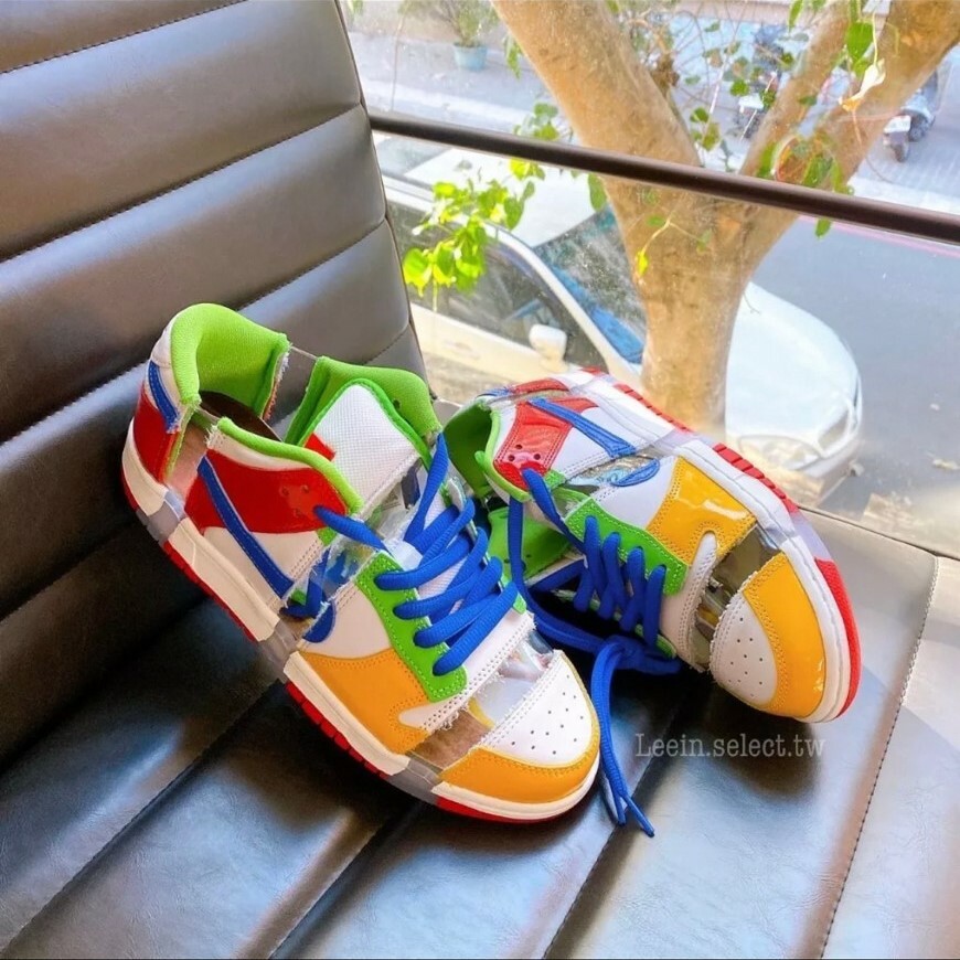 Nike Dunk SB x eBay "Sandy Bodecker" 彩色 切割拼接 FD8777-100