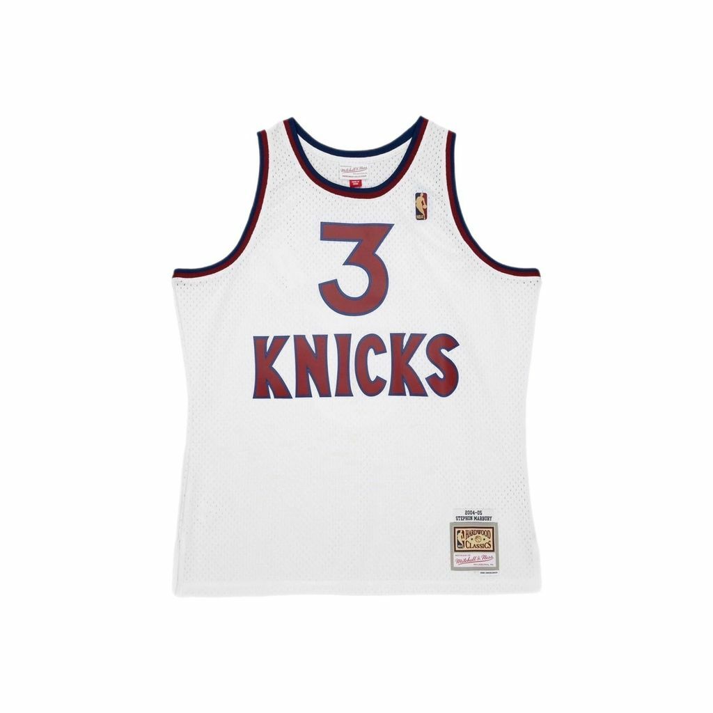 Mitchell & Ness NBA 球迷版球衣 Stephon Marbury 2004-2005 尼克 白