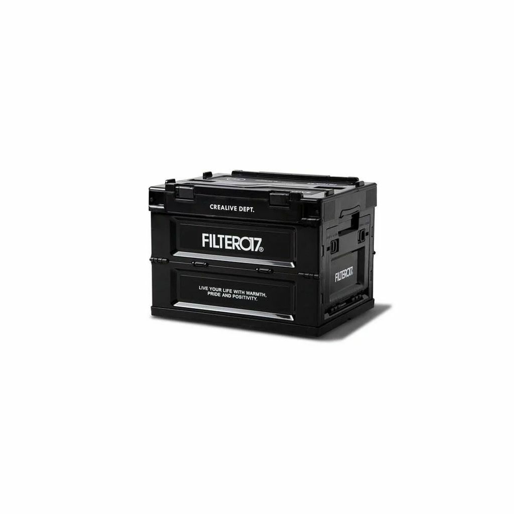 Filter017® Portable Folding Storage Container 雙側開摺疊收納箱28L (兩色)
