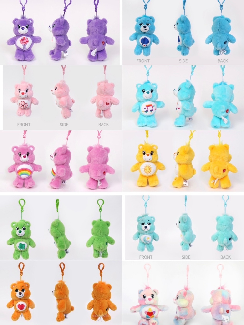 韓國玩具_必收糖果熊掛飾