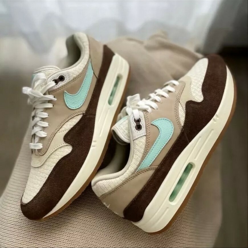Nike Air Max 1 Crepe Hemp 2022 編織麻 大地色 黃棕 薄荷綠FD5088-200
