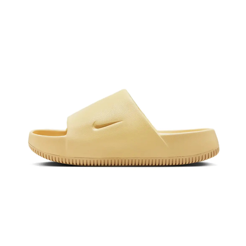 Nike Calm Slippers Slide "Sesame" 拖鞋 奶茶 全防水 厚底 麵包鞋 踩屎感 女鞋 男女段 DX4816-200 [台灣現貨]
