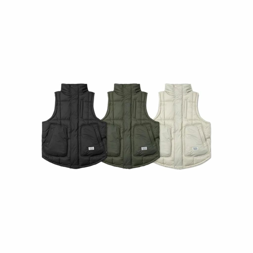 Filter017 - Padded Vest 可收連帽充棉機能背心 (三色)