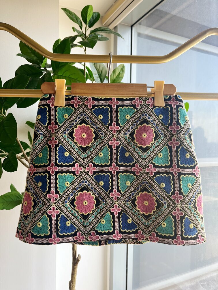 Amor Embroidered Skirt (Special Release)