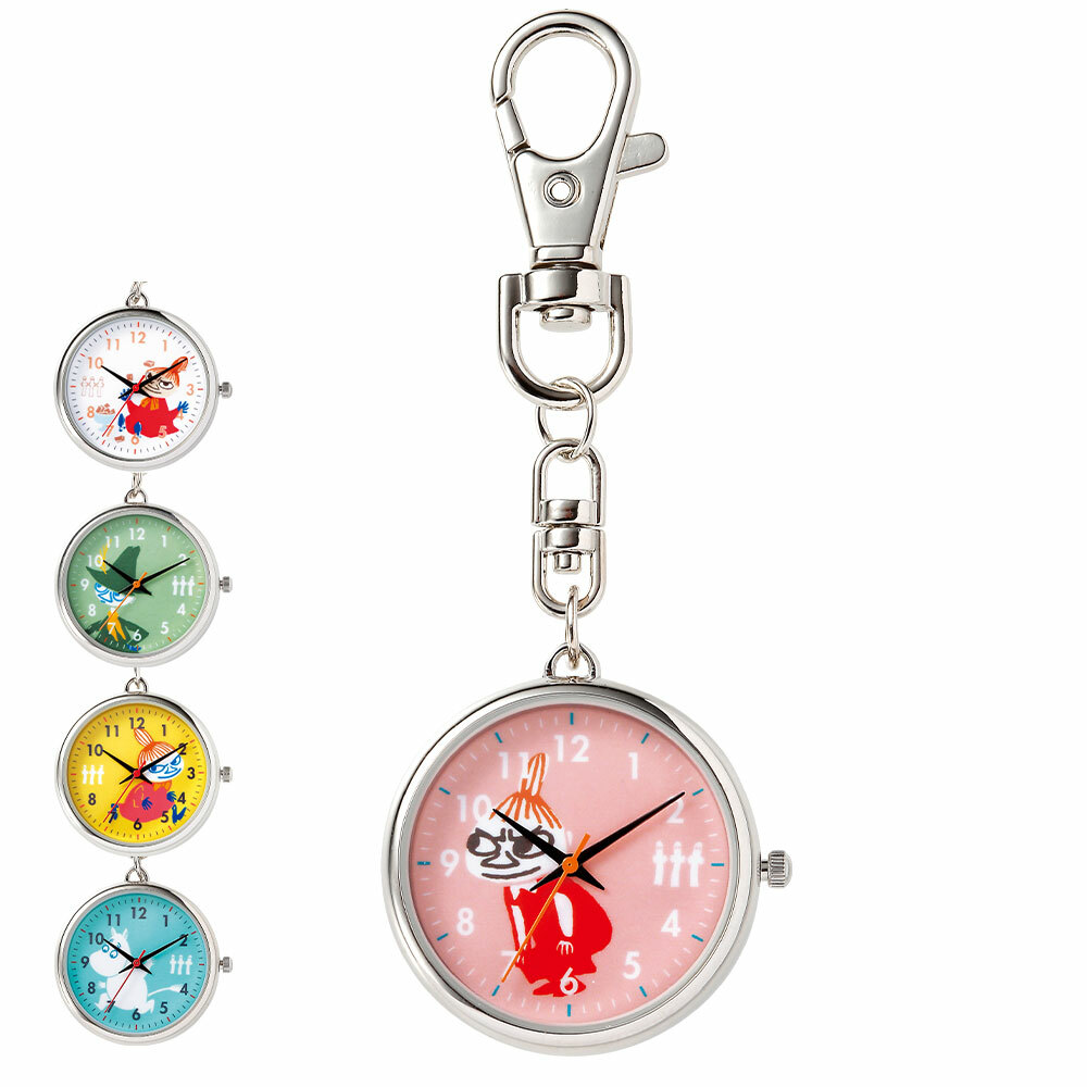 [預購] 姆明鑰匙扣護士錶