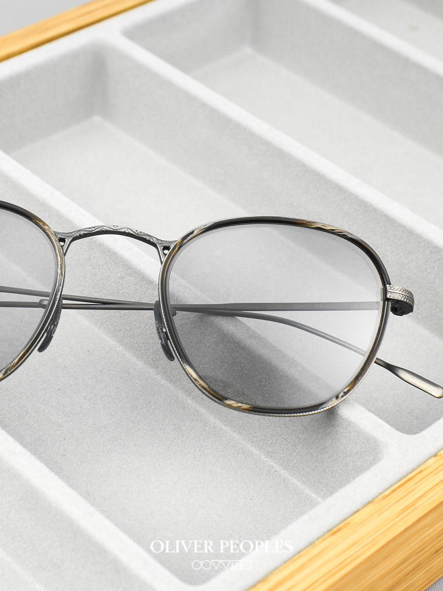 未使用☆正規品 日本製 OLIVER PEOPLES 眼鏡 Rowan-