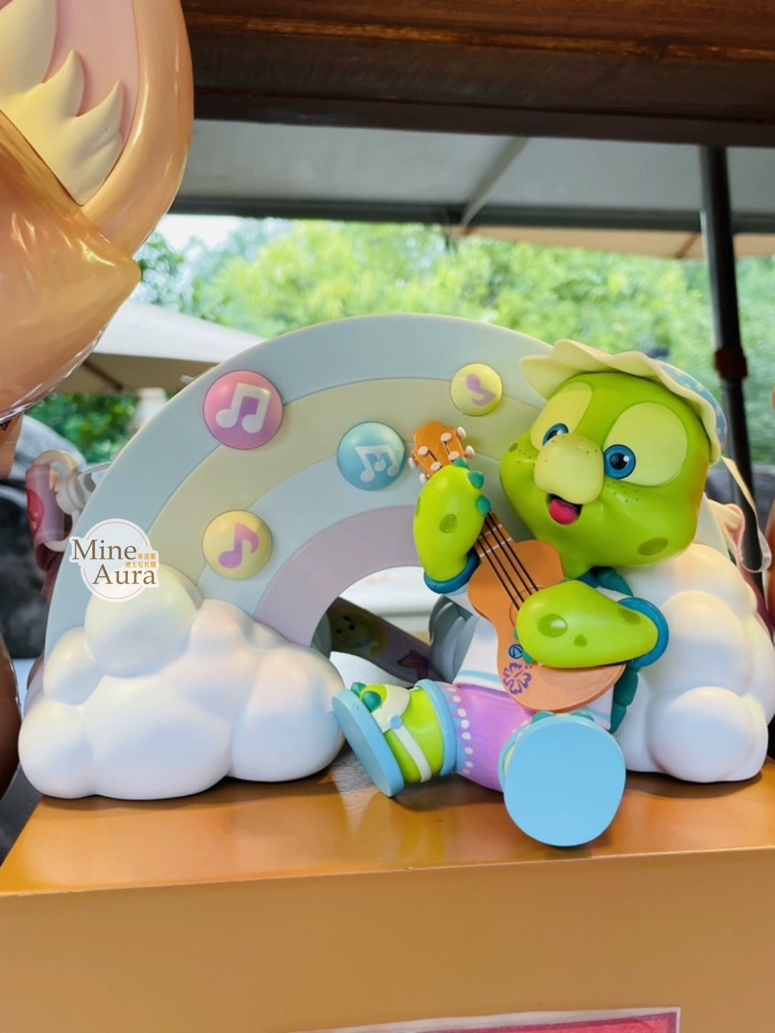 (限時特價) 夏日泡泡趴 達菲 Duffy 和朋友們系列 奧樂米拉 海龜 OluMel 造型爆米花桶 -上海迪士尼樂園