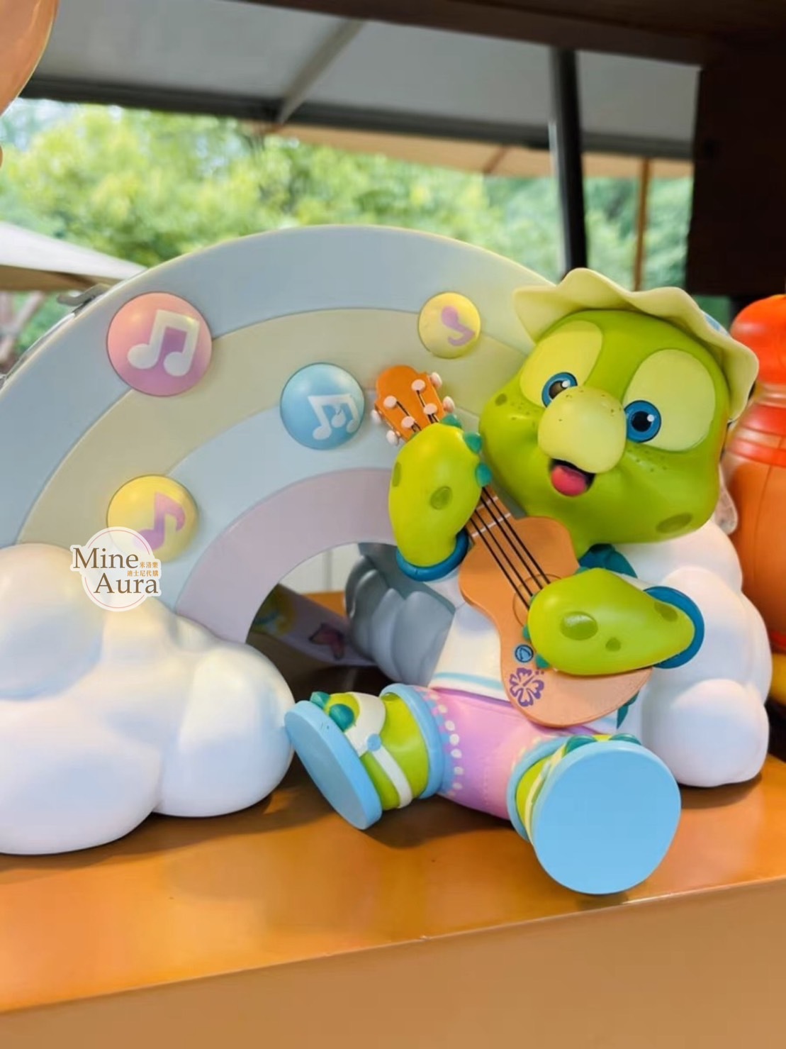 (限時特價) 夏日泡泡趴 達菲 Duffy 和朋友們系列 奧樂米拉 海龜 OluMel 造型爆米花桶 -上海迪士尼樂園